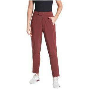 Athleta Uptown Ankle Cognac Brown colored Pants